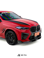 SOOQOO - BMW X6M F96 LCI DRY CARBON FIBER FRONT LIP