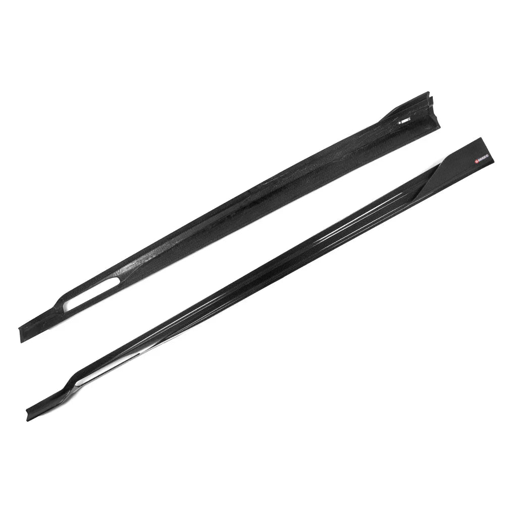 SOOQOO - BMW X6M F96 LCI DRY CARBON FIBER SIDE SKIRTS