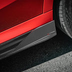 SOOQOO - BMW X6M F96 LCI DRY CARBON FIBER SIDE SKIRTS