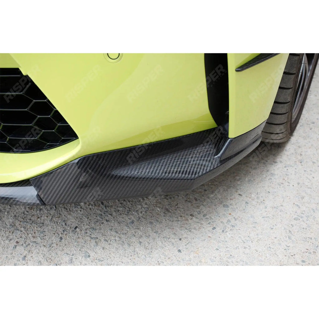 Splitter For BMW M3 M4 G80 G82 G83 - Pre Preg Carbon Fibre M Performance Front