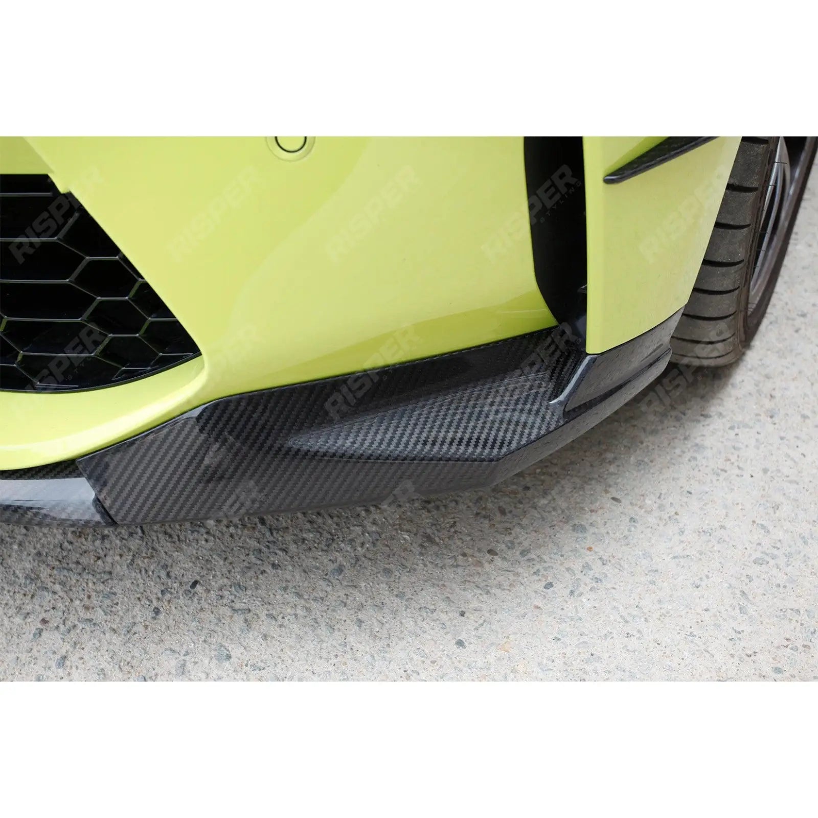 Splitter For BMW M3 M4 G80 G82 G83 - Pre Preg Carbon Fibre M Performance Front