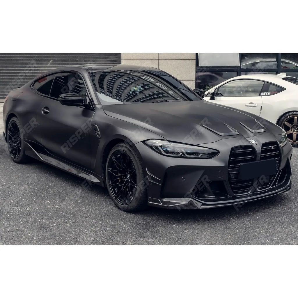 Splitter For BMW M3 M4 G80 G82 G83 - Pre Preg Carbon Fibre M Performance Front