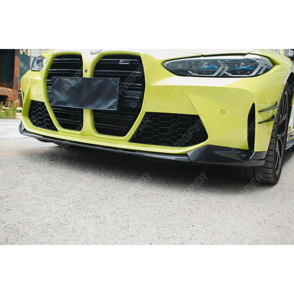 Splitter For BMW M3 M4 G80 G82 G83 - Pre Preg Carbon Fibre M Performance Front