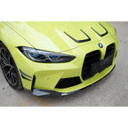Splitter For BMW M3 M4 G80 G82 G83 - Pre Preg Carbon Fibre M Performance Front