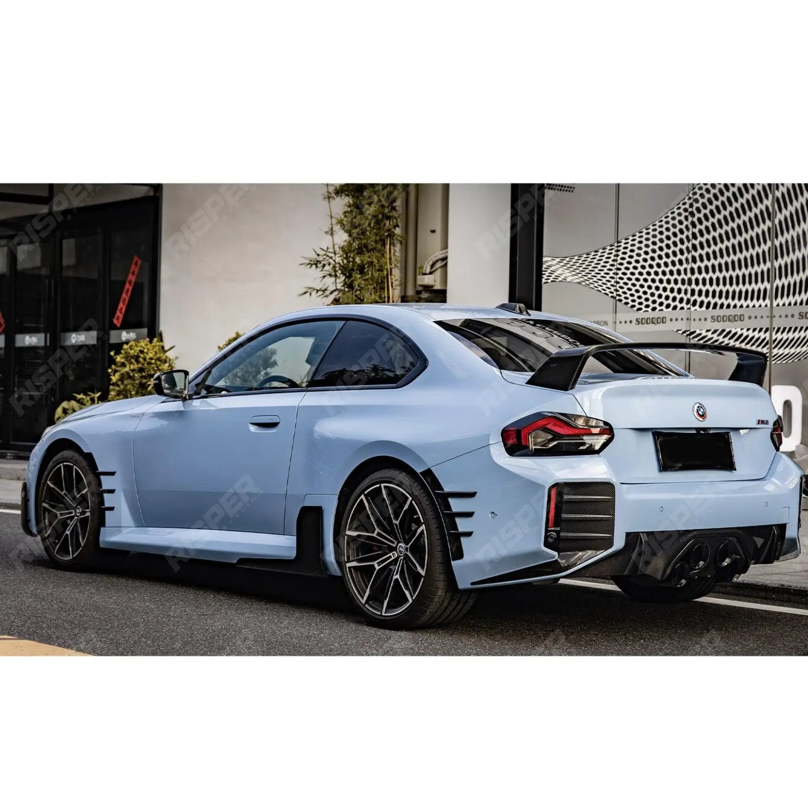 Carbon Fibre Performance Rear Wing Spoiler For BMW M2 G87 Pre Preg