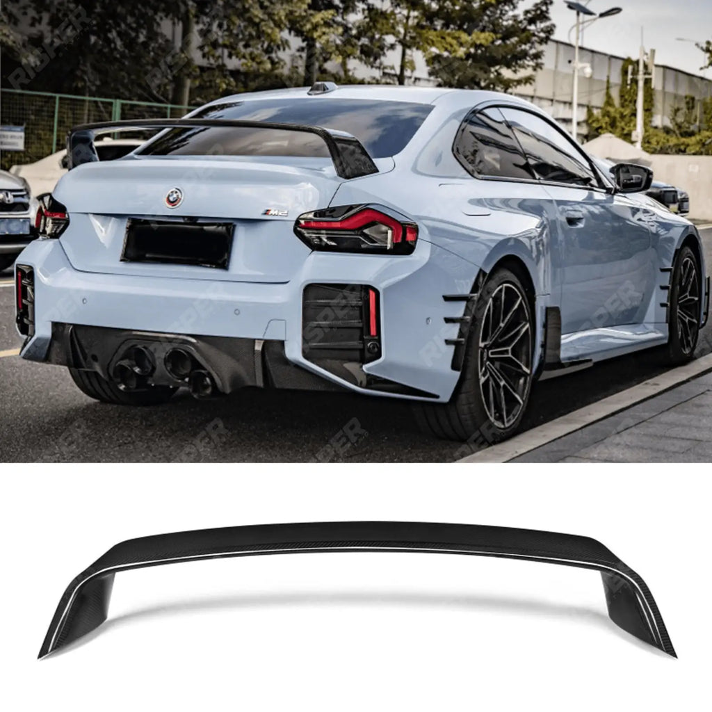 Carbon Fibre Performance Rear Wing Spoiler For BMW M2 G87 Pre Preg
