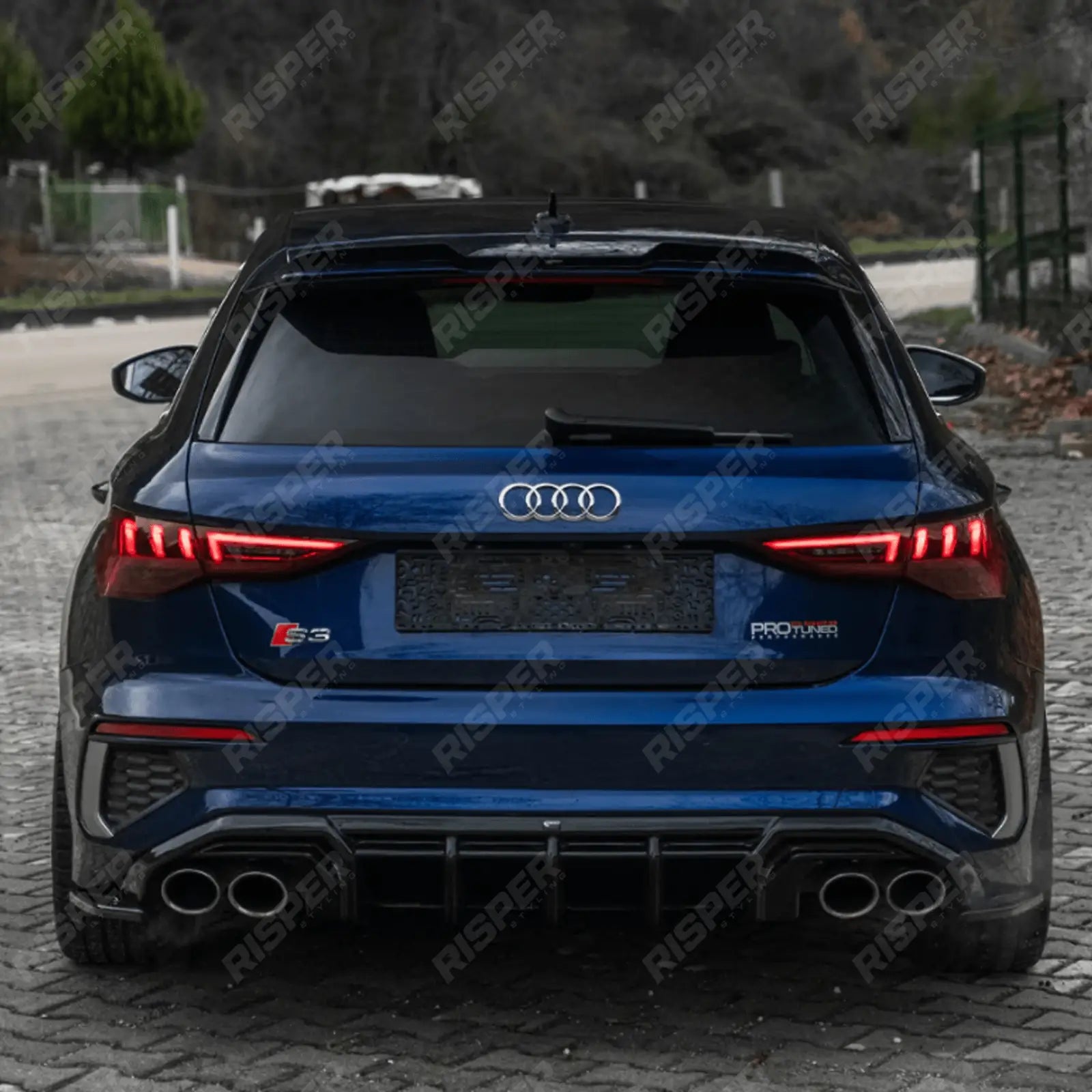 Spoiler In Gloss Black For Audi S3/RS3/A3 S-Line 8Y 2020+