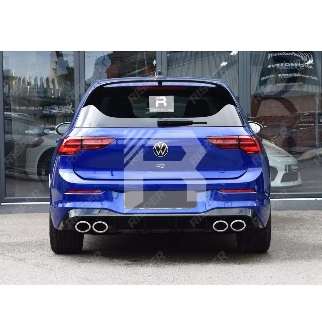 Spoiler in Gloss Black For Volkswagen Golf MK8 R/R-Line/GTI 2020+ - Club Sport CS Style Rear