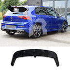 Spoiler in Gloss Black For Volkswagen Golf MK8 R/R-Line/GTI 2020+ - Club Sport CS Style Rear