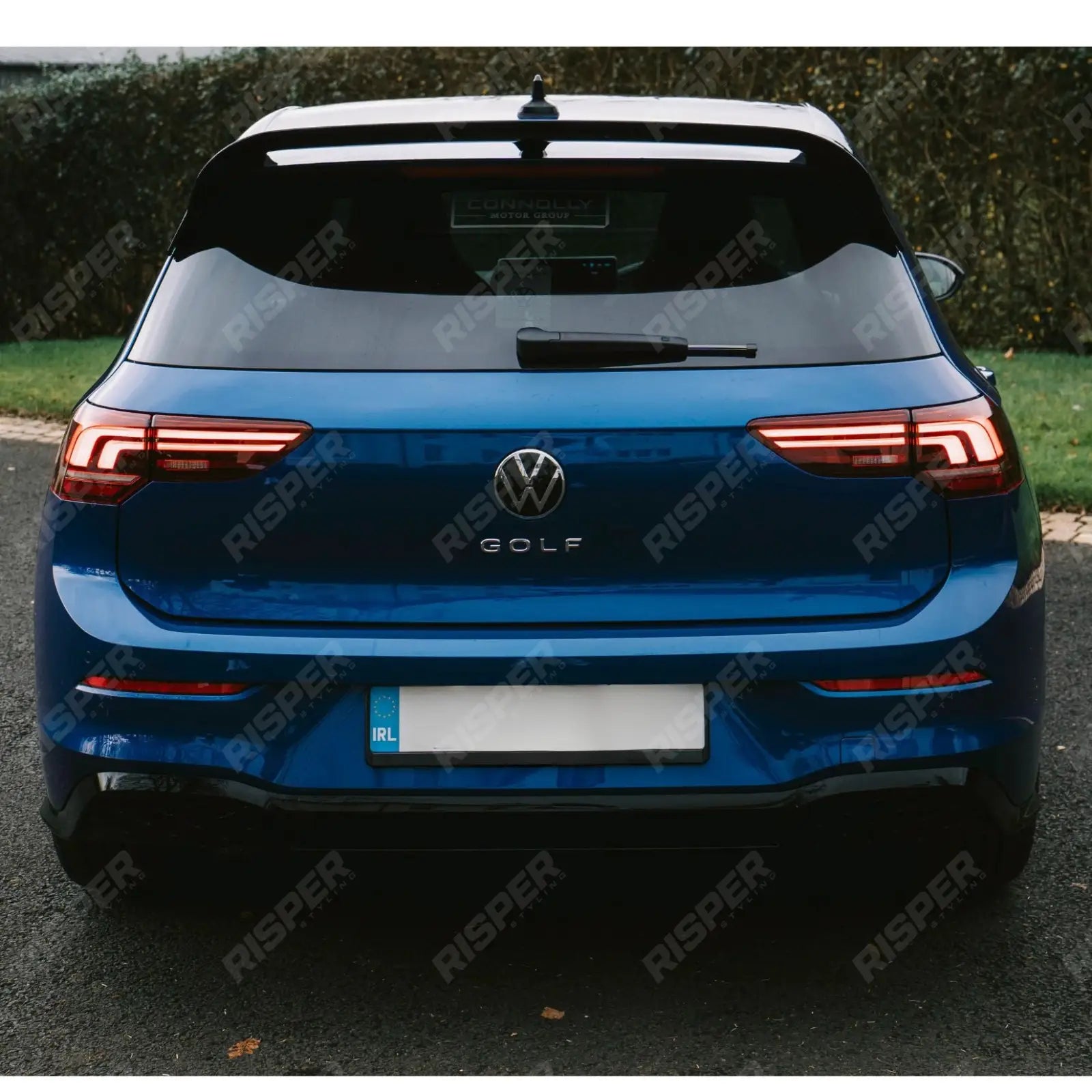 Spoiler in Gloss Black For Volkswagen Golf MK8 R/R-Line/GTI 2020+ - Club Sport CS Style Rear