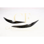 Carbon Fibre Headlight Cover Trims for BMW F10 5 Series 10-17