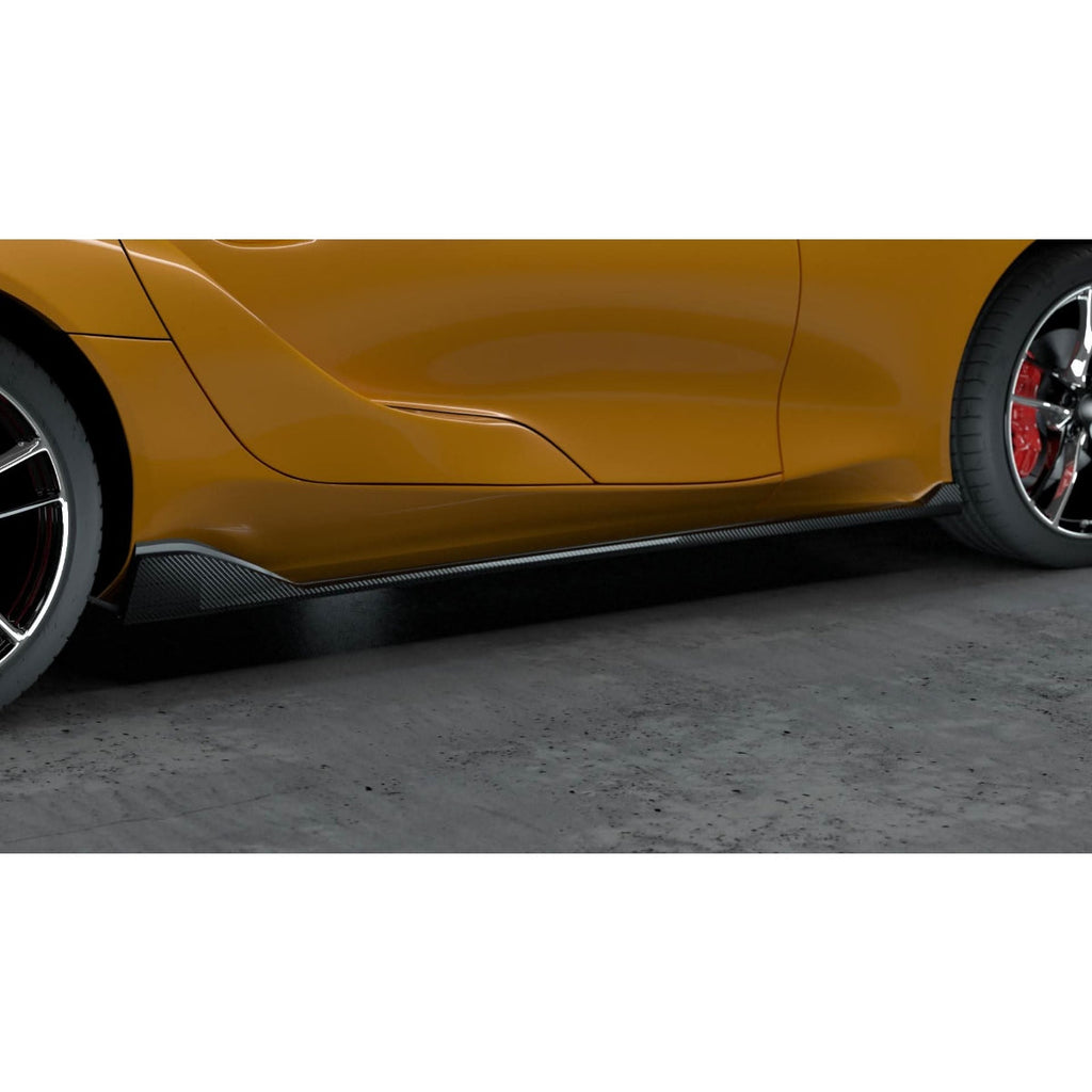 MZ Style Carbon Fibre Side Skirts for Toyota A90 Supra 19-Present