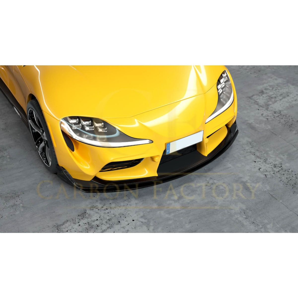 MZ Style Carbon Fibre Front Splitter for Toyota A90 Supra 19-Present