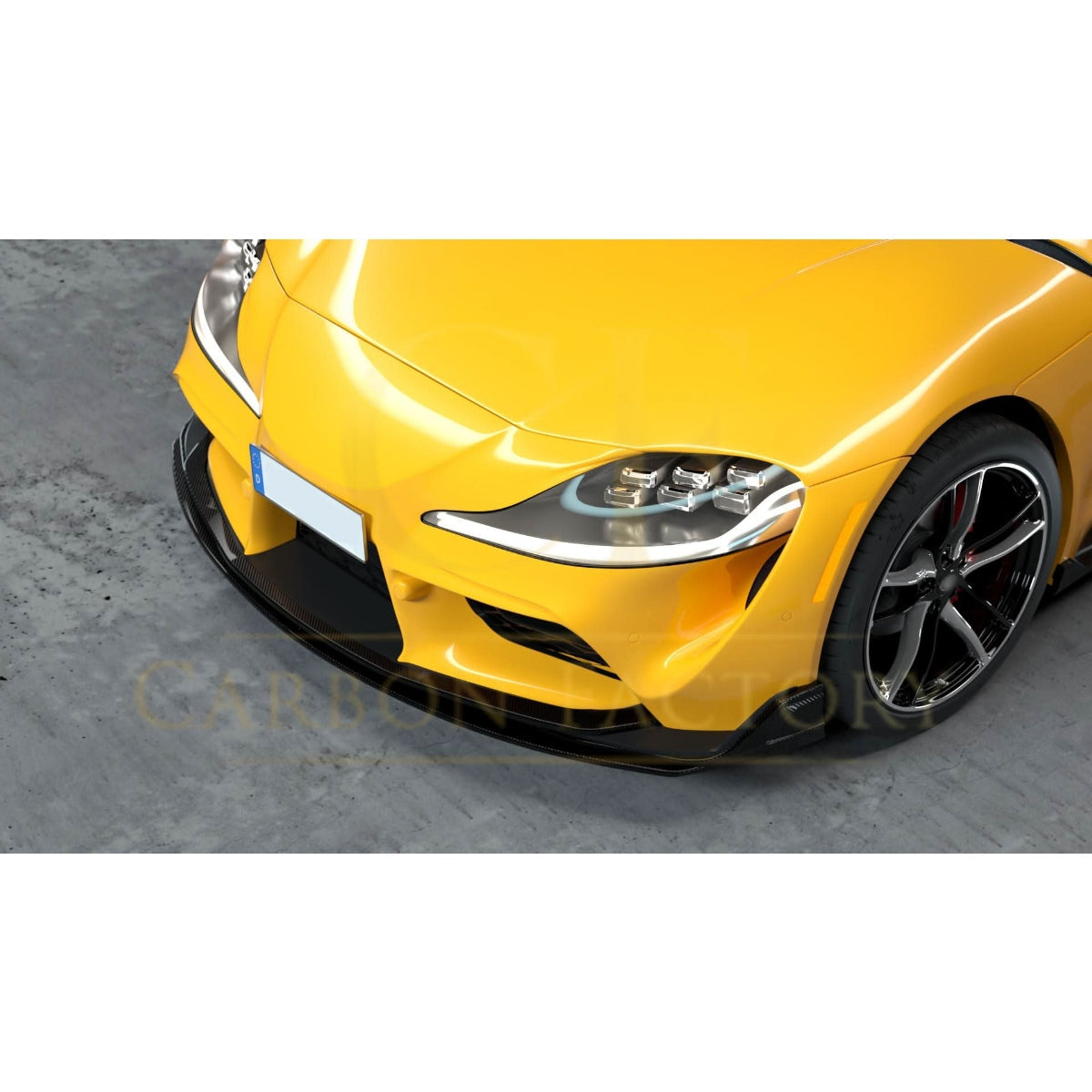 MZ Style Carbon Fibre Front Splitter for Toyota A90 Supra 19-Present