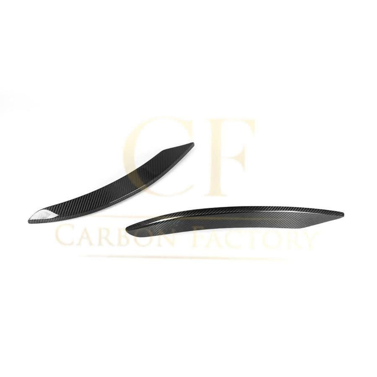 Carbon Fibre Front Side Grille Trims for Mercedes W117 CLA 13-19