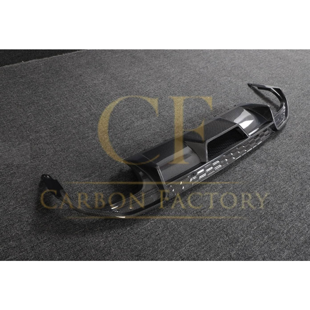 V Style Carbon Fibre Rear Diffuser for Audi S3 Saloon 21-Present
