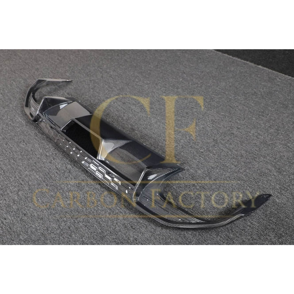 V Style Carbon Fibre Rear Diffuser for Audi S3 Saloon 21-Present