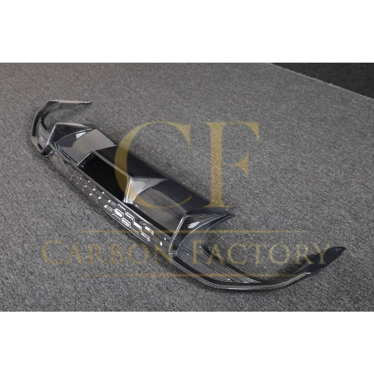 V Style Carbon Fibre Rear Diffuser for Audi S3 Saloon 21-Present