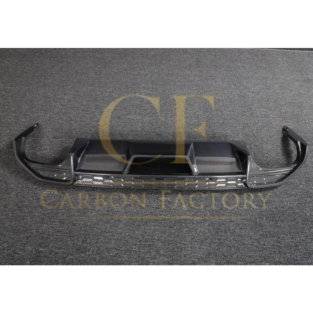 V Style Carbon Fibre Rear Diffuser for Audi S3 Saloon 21-Present