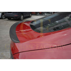 Performance Style Matt Carbon Fibre Boot Spoiler for Tesla Model S 13-Present