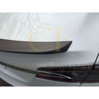 Performance Style Matt Carbon Fibre Boot Spoiler for Tesla Model S 13-Present