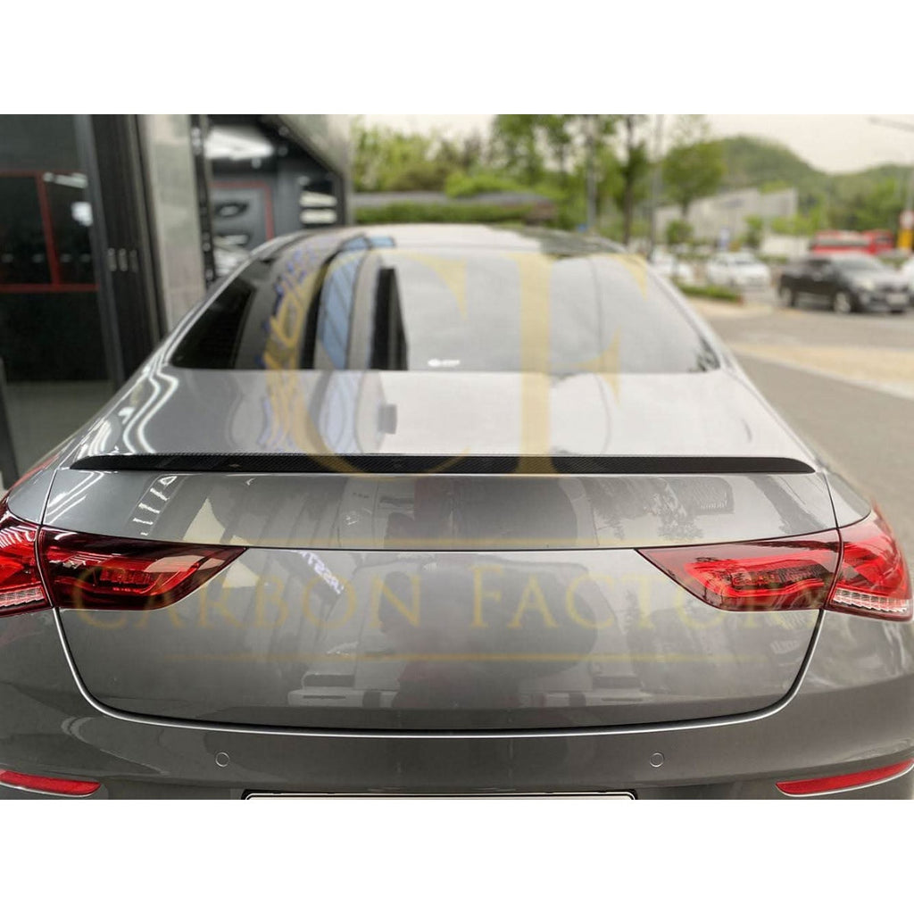A Style Carbon Fibre Boot Spoiler for Mercedes Benz W118 CLA 20-25