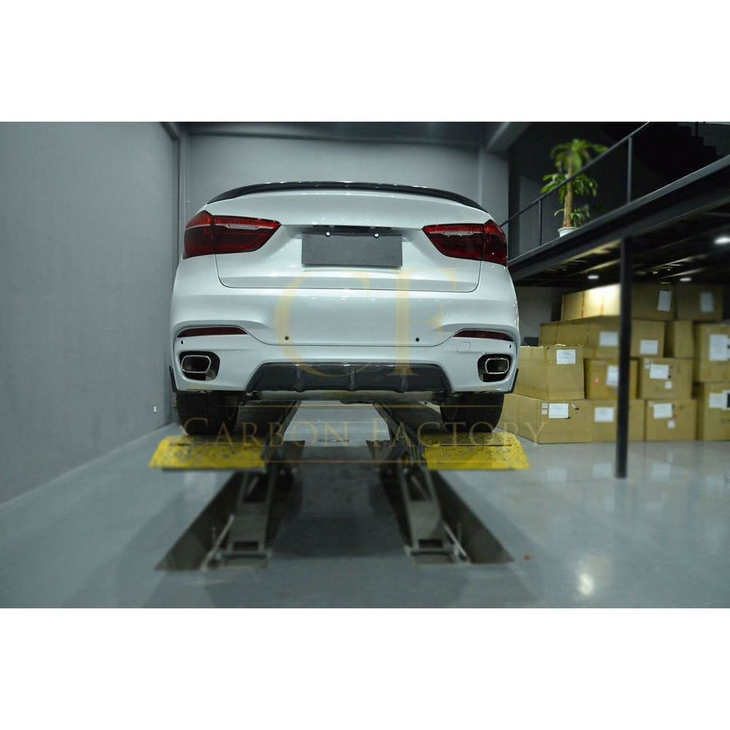 MP Style Carbon Fibre Rear Diffuser for BMW F16 X6 14-18