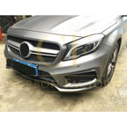 A Style Carbon Fibre Front Splitter for Mercedes Benz X156 GLA 13-16