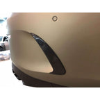 Carbon Fibre Rear Bumper Trims for Mercedes C238 E Class Coupe 16-23