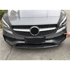 A Style Carbon Fibre Front Splitter for Mercedes Benz W117 CLA 16-19