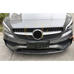 A Style Carbon Fibre Front Splitter for Mercedes Benz W117 CLA 16-19