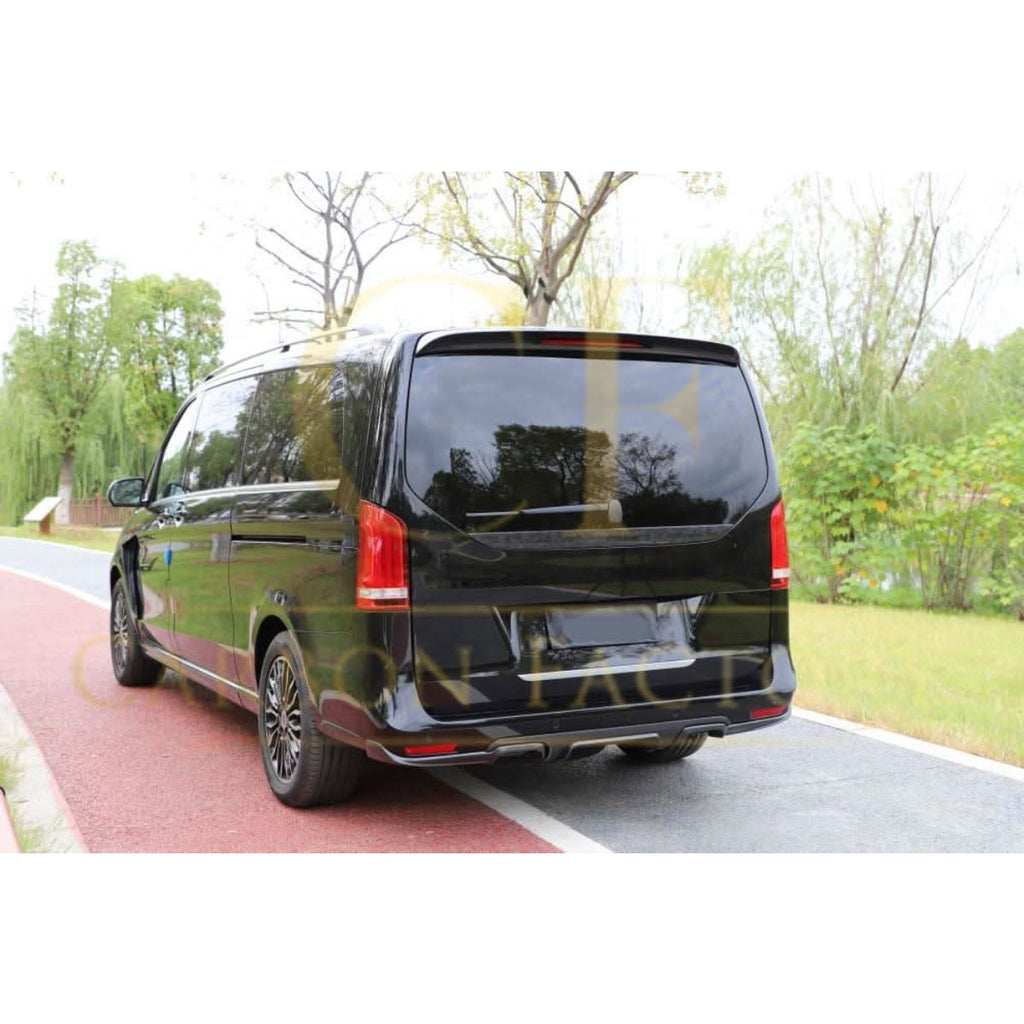 Brabus Style Carbon Fibre Rear Diffuser for Mercedes Benz W447 Vito 16-18