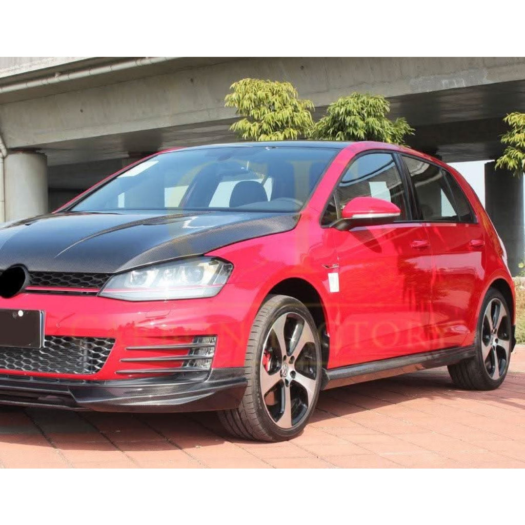 OT Style Carbon Fibre Side Skirts for VW Golf MK7 GTI 14-17