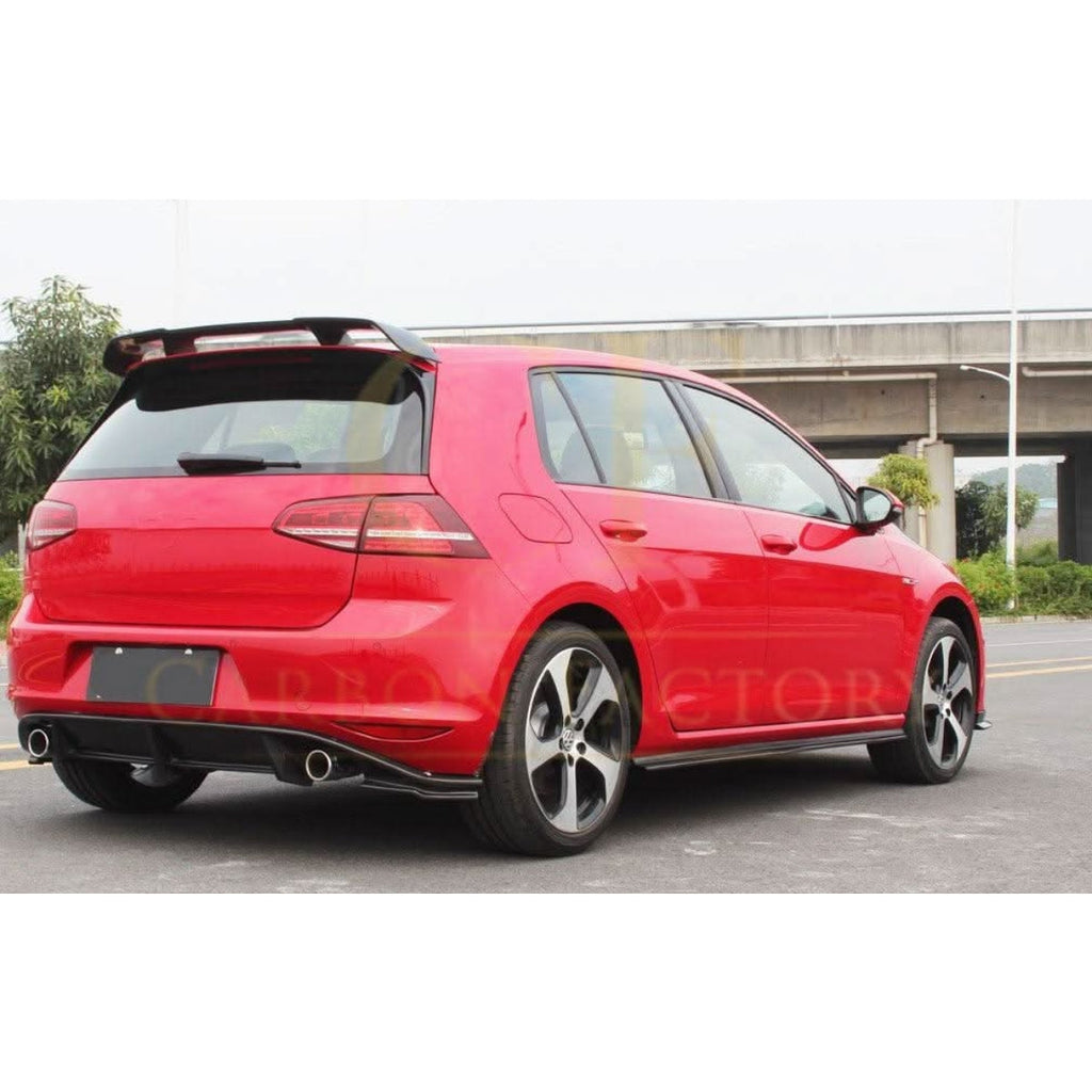 RZ Style Carbon Fibre Side Skirts for VW Golf MK7 GTI 14-17