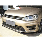RG Style Carbon Fibre Front Splitter for VW Golf MK7 R 14-17