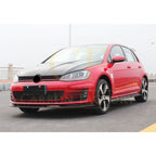 CF Style Carbon Fibre Front Splitter for VW Golf MK7 GTI 14-17