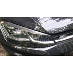Carbon Fibre Headlight Trims for VW Golf MK7 inc GTI & R 14-17