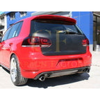 OEM Style Carbon Fibre Rear Diffuser for VW Golf MK6 GTI 08-13