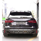 Pre-Preg Carbon Fibre Roof Spoiler for Audi C8 RS6 19-24