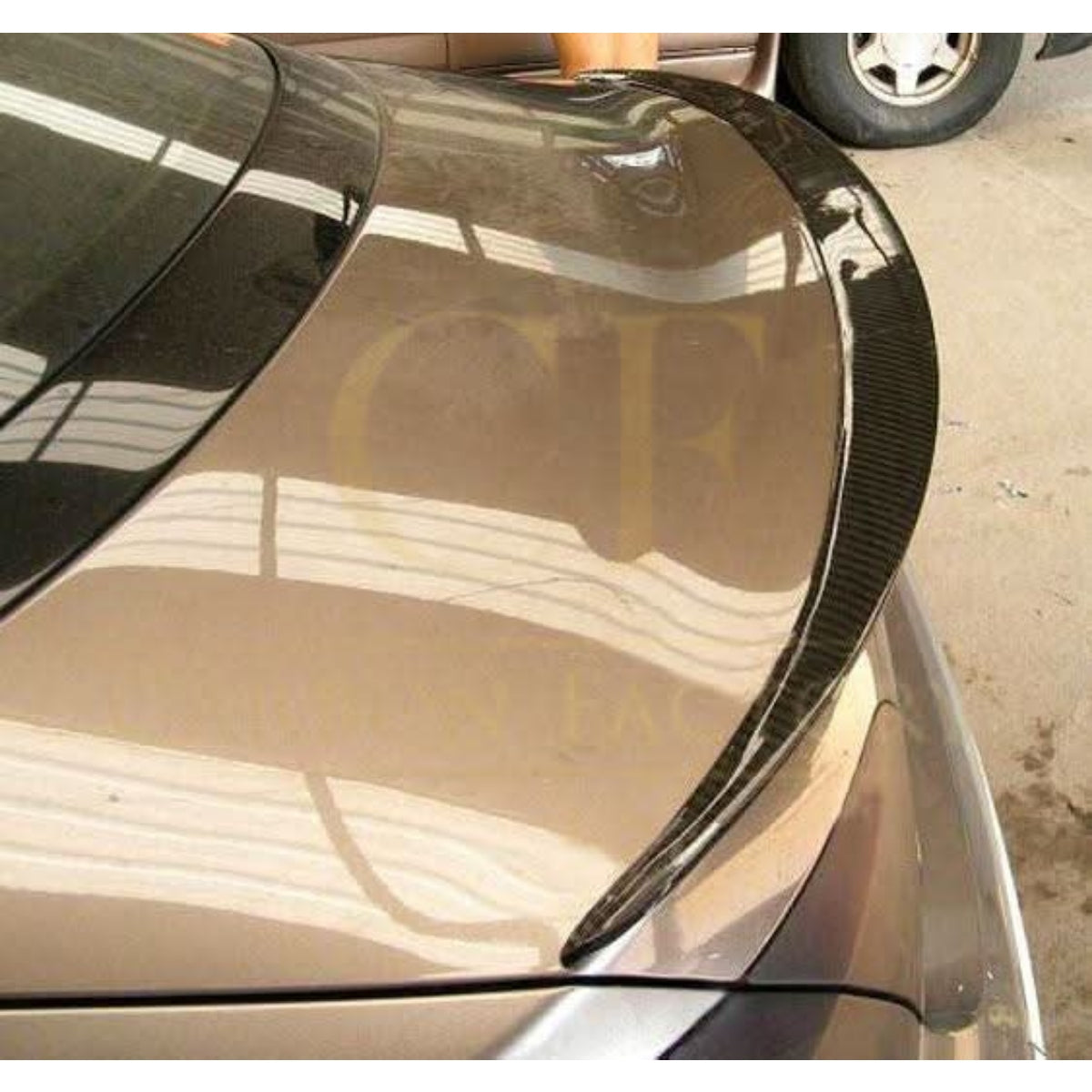 V Style Carbon Fibre Boot Spoiler for VW Passat CC B6 05-10