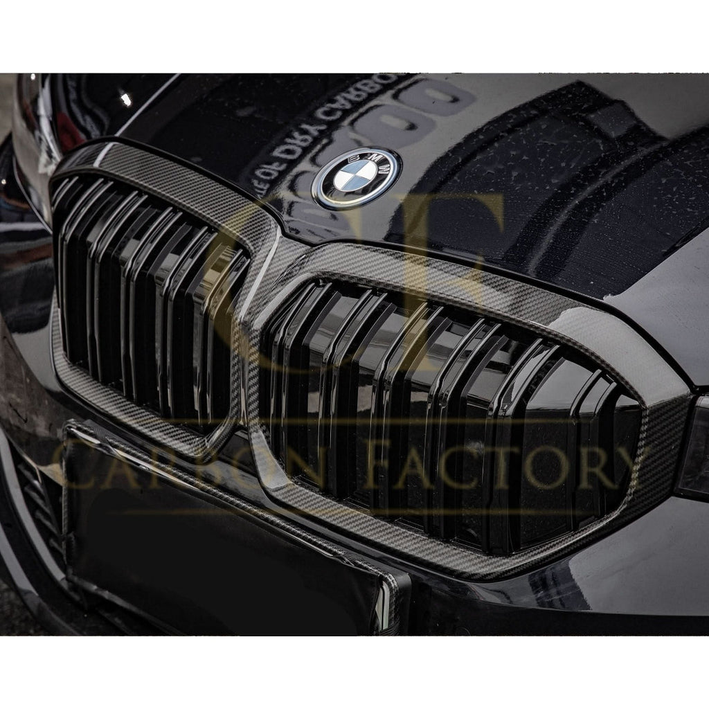 Double Slat Pre-Preg Carbon Fibre Front Grille for BMW i3 23-25