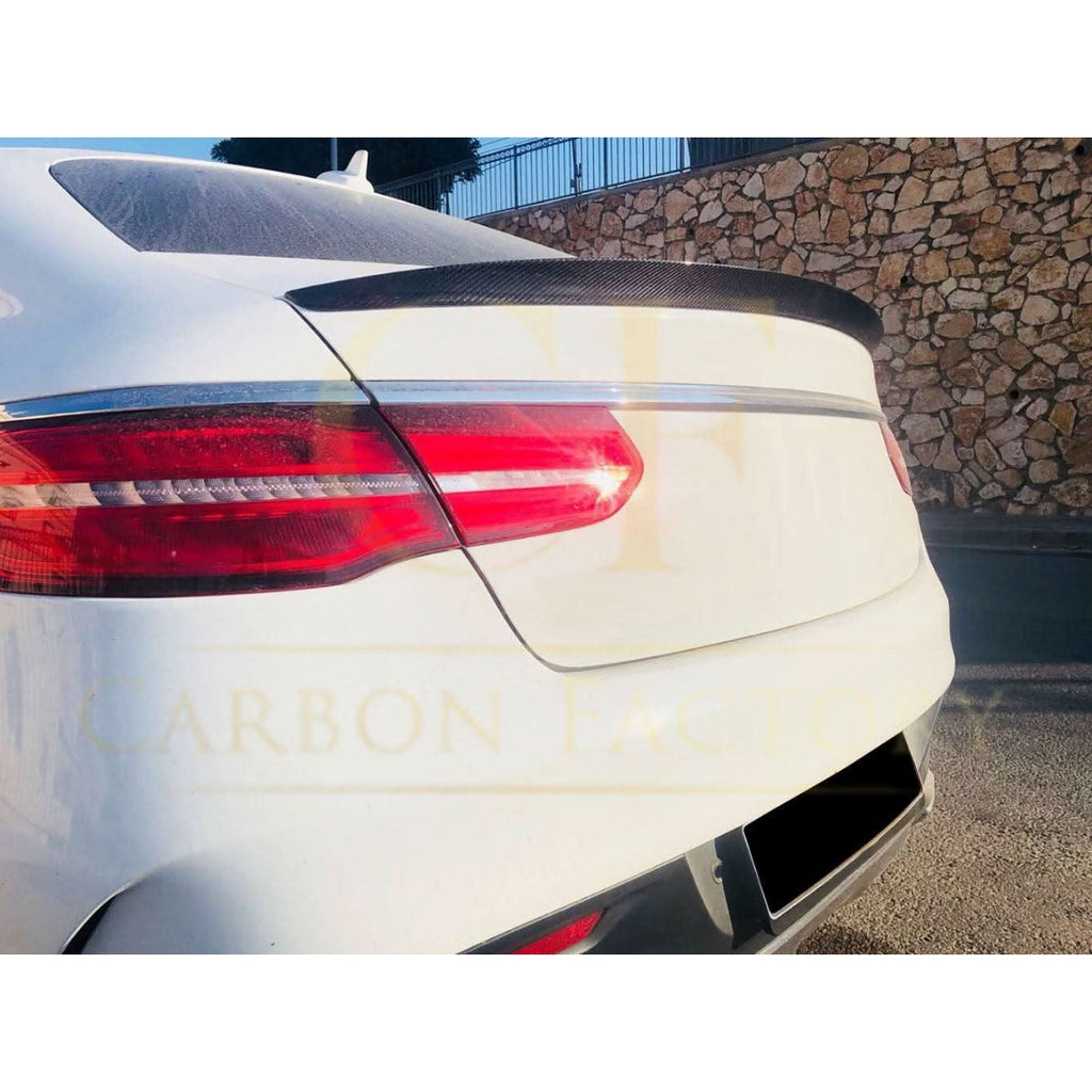 A Style Carbon Fibre Boot Spoiler for Mercedes Benz W292 GLE Coupe 16-19