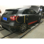 A Style Carbon Fibre Rear Diffuser for Mercedes Benz W176 A Class 13-18