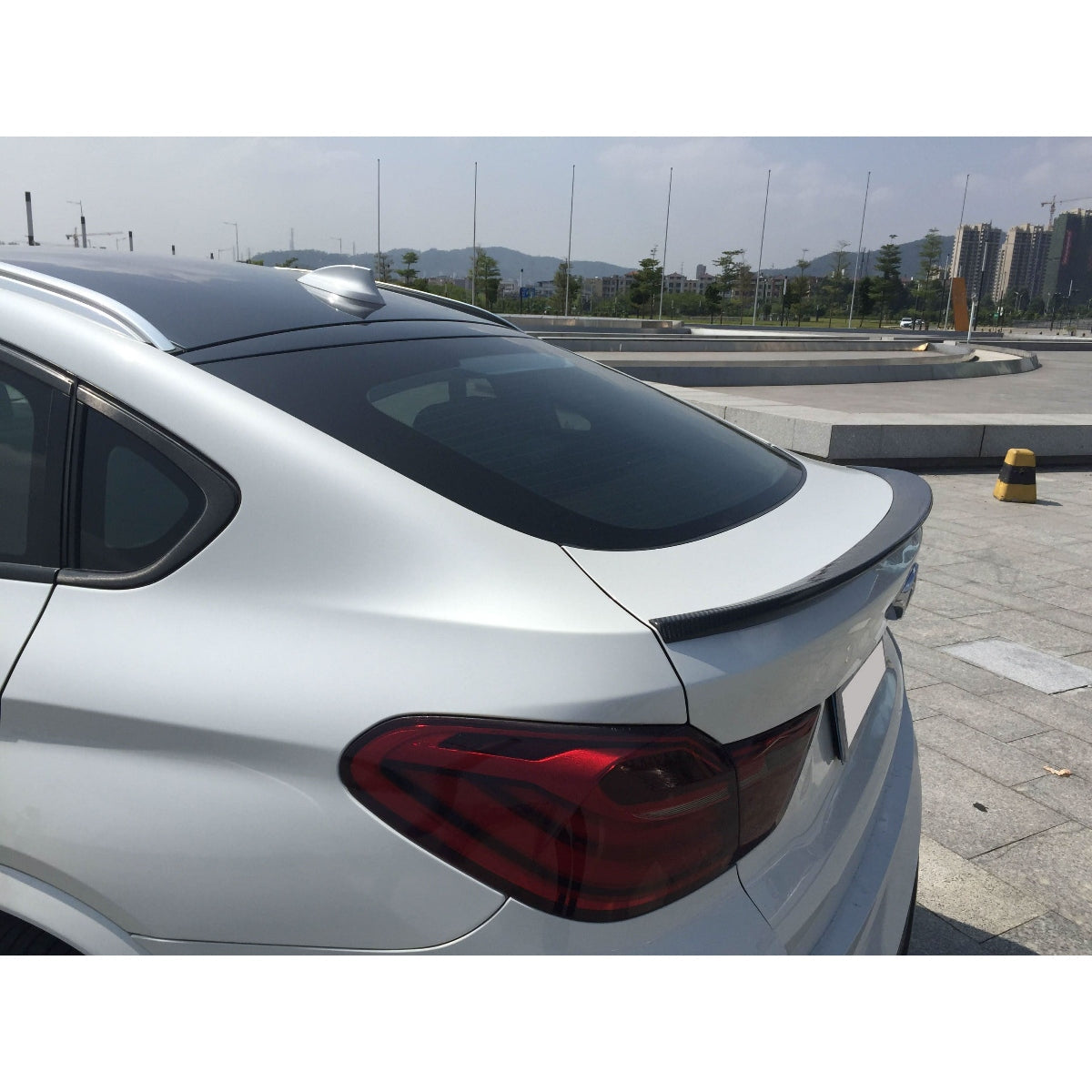 3D Style Carbon Fibre Boot Spoiler for BMW F26 X4 14-17