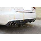 R Style Carbon Fibre Rear Diffuser for Audi A4 B8.5 13-15