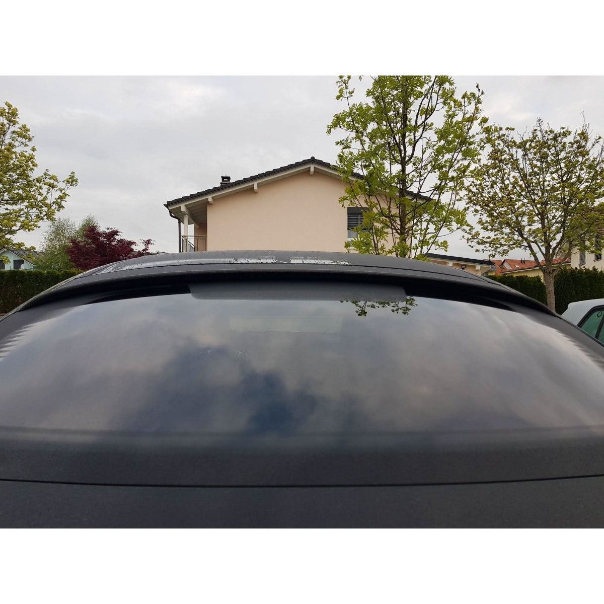 A Style Carbon Fibre Roof Spoiler for Mercedes Benz W253 GLC Coupe 16-23