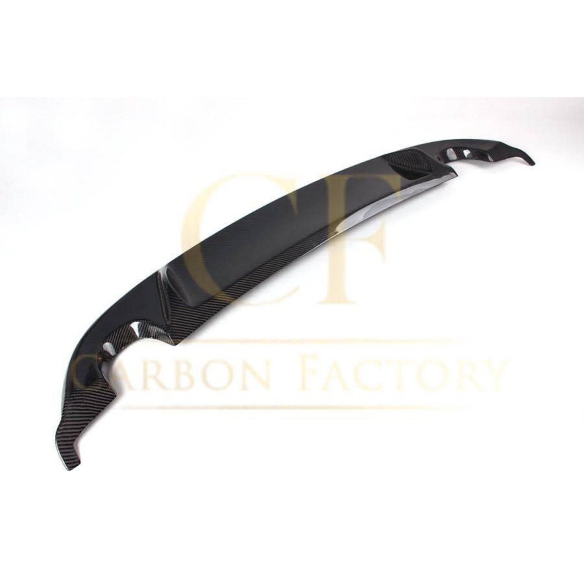 GT Style Carbon Fibre Rear Diffuser Dual Exhaust for VW Golf MK6 08-13