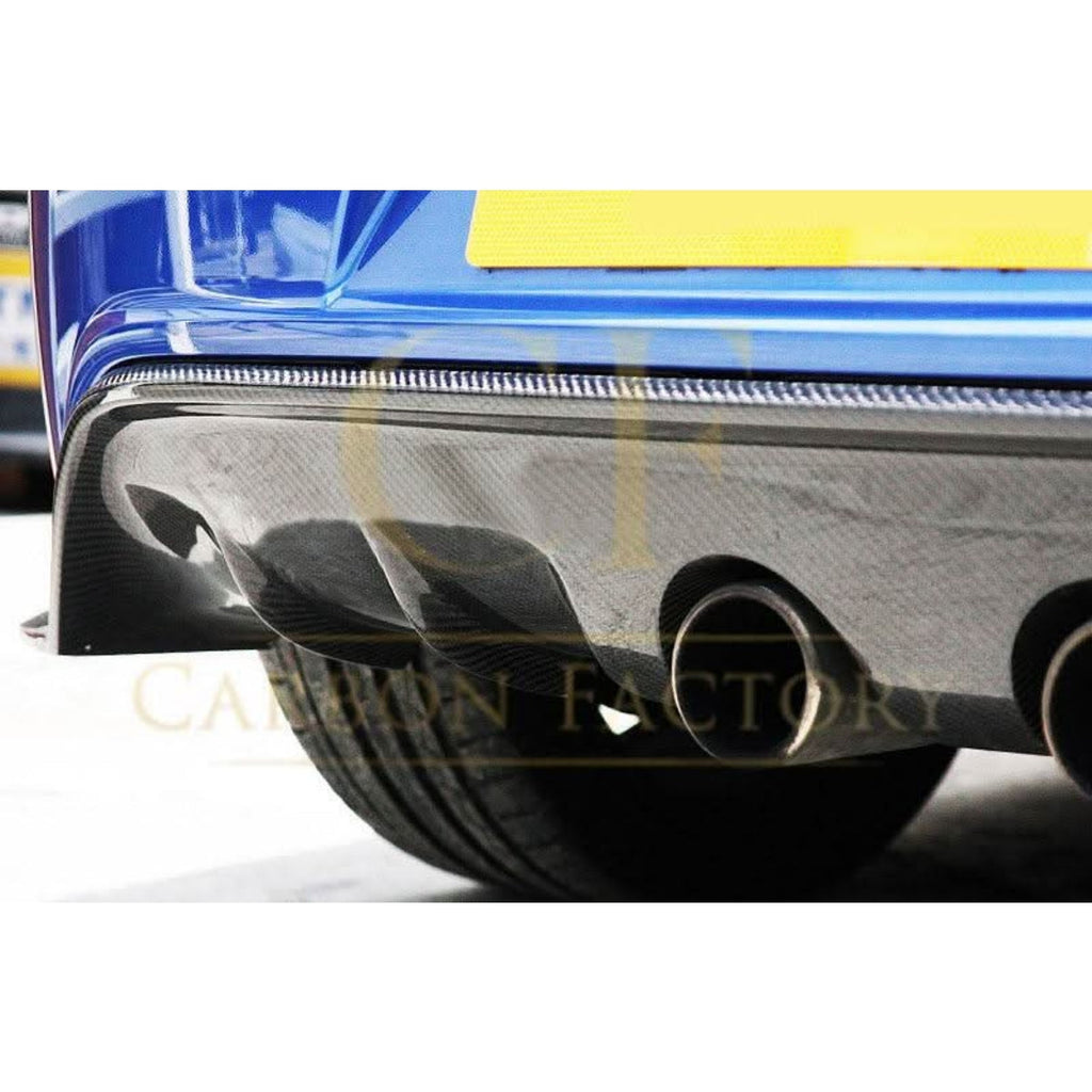EXO Style Carbon Fibre Rear Diffuser for VW Golf MK6 R20 08-13