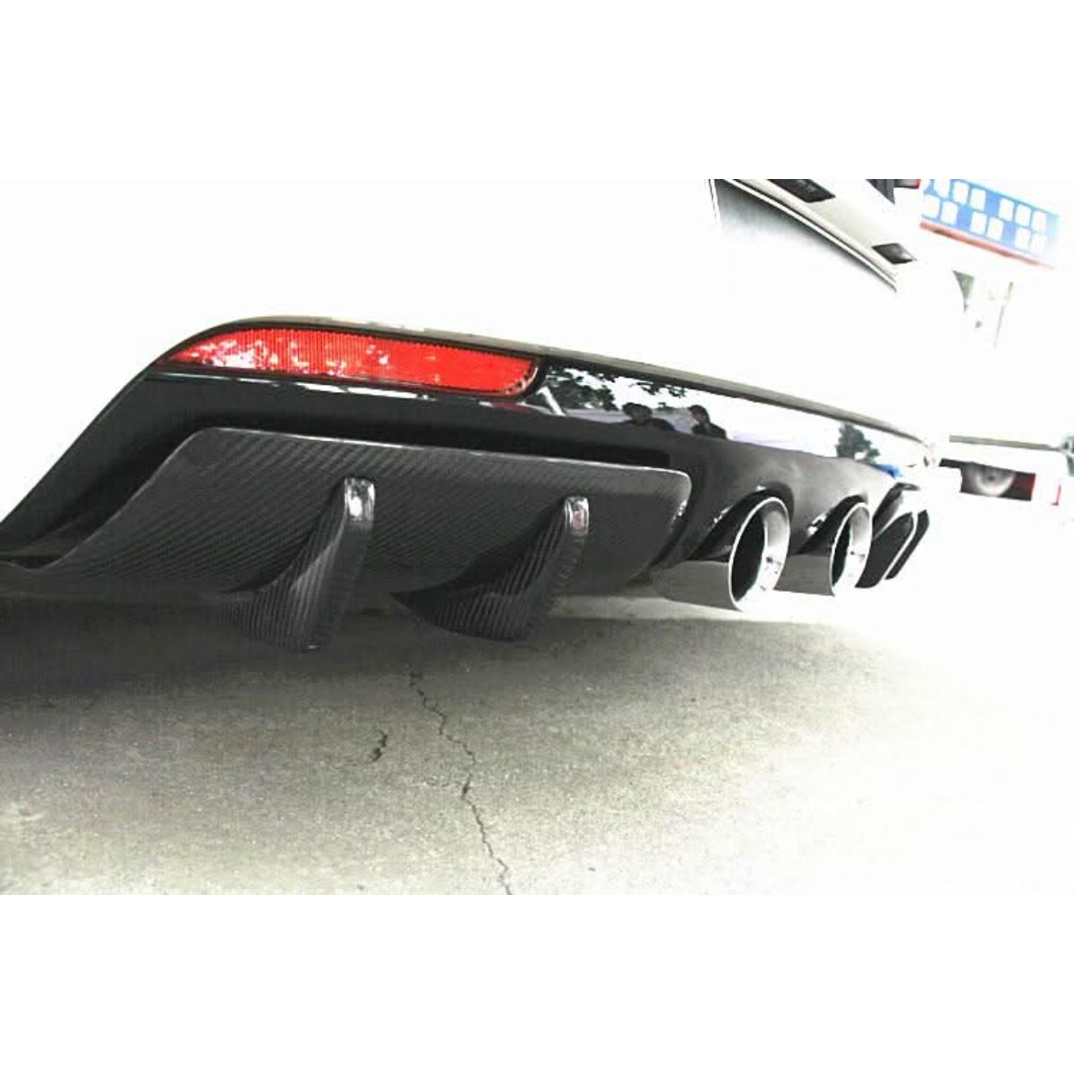 OSIR Style Carbon Fibre Rear Diffuser for VW Golf MK6 R20 08-13