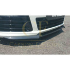 V Style Carbon Fibre Front Splitter for VW Golf MK6 R20 08-13